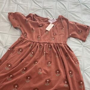 Rylee + Cru Floral Brown Top